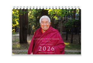Kalendarz 2026 - Jongdzin Rinpocze - Nauki w Polsce